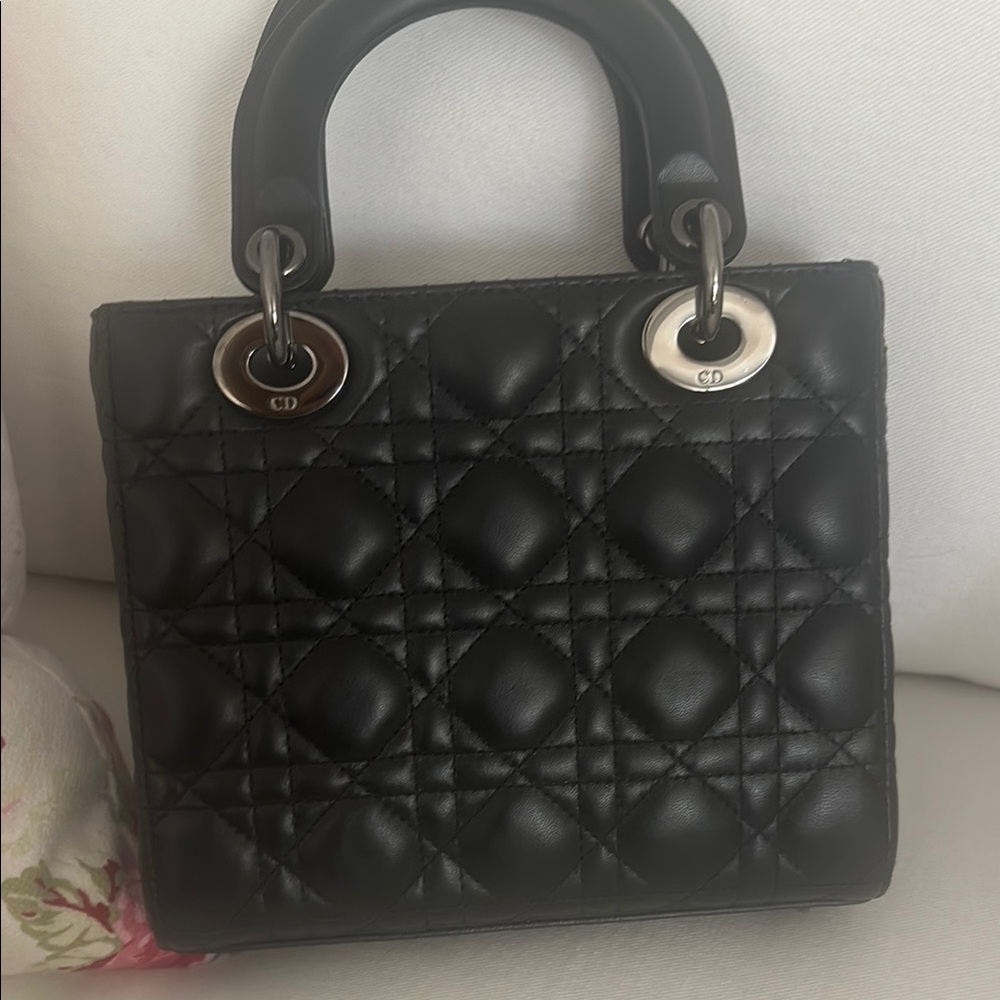 Christian Dior Lady Dior ABC black gunmetal hardware - Picture 2 of 15